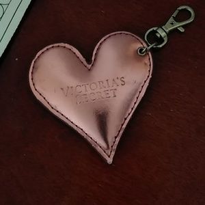 Like new. Victoria secret heart keychain